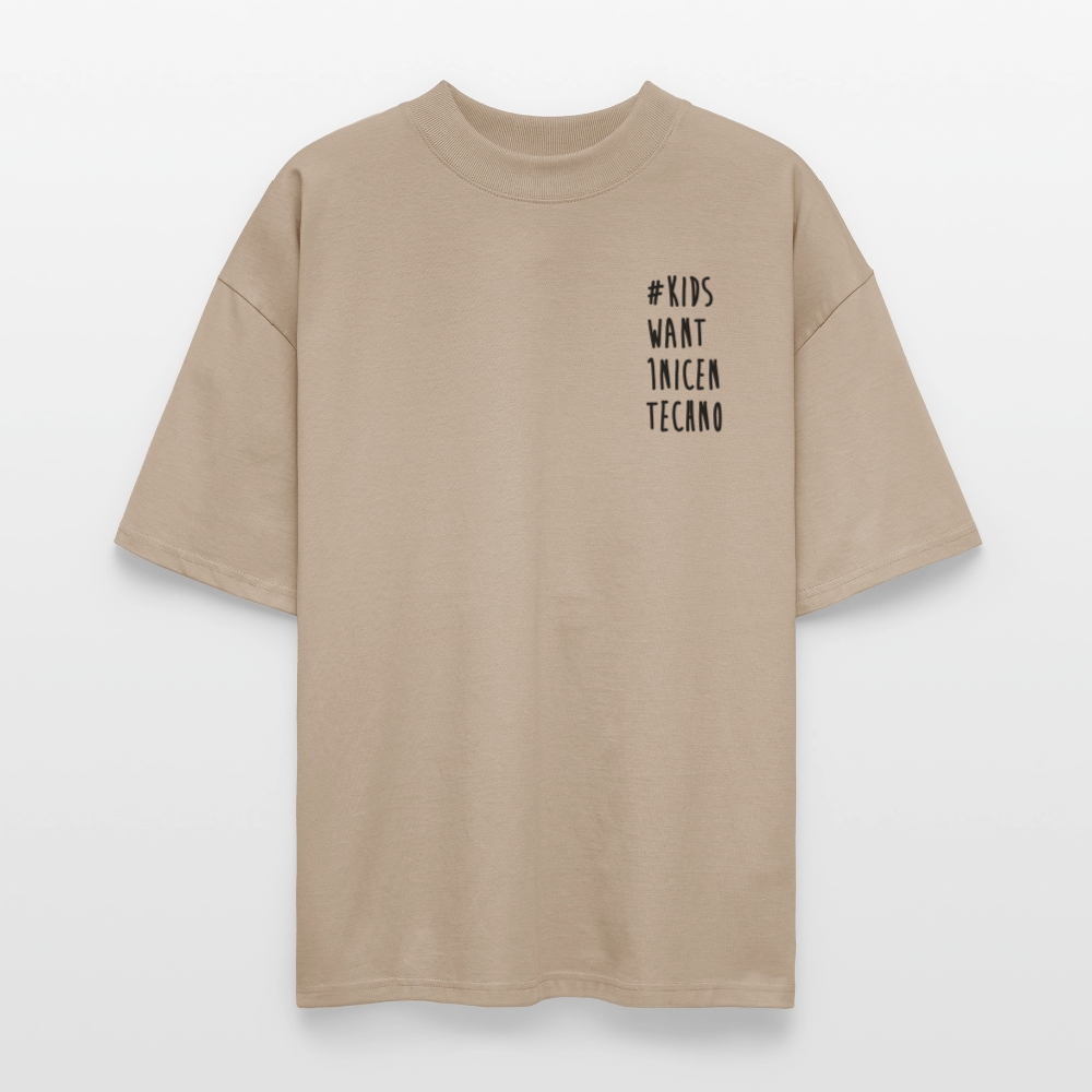 Kids want 1nicen Techno - Steingrau