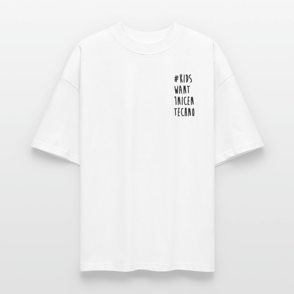 Kids want 1nicen Techno - Weiß
